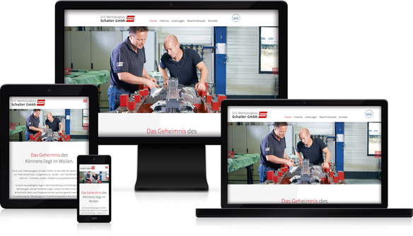 Screenshots Schaller Werkzeugbau