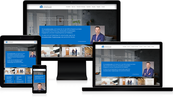 Screenshots Immobilien Schrammek